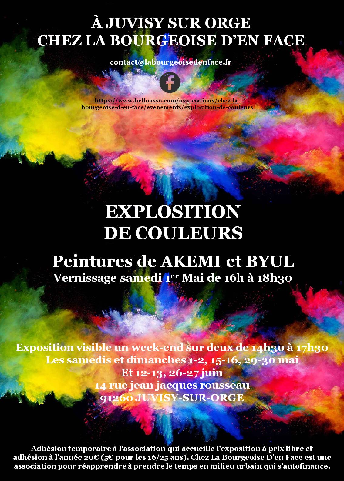 explosition de couleurs